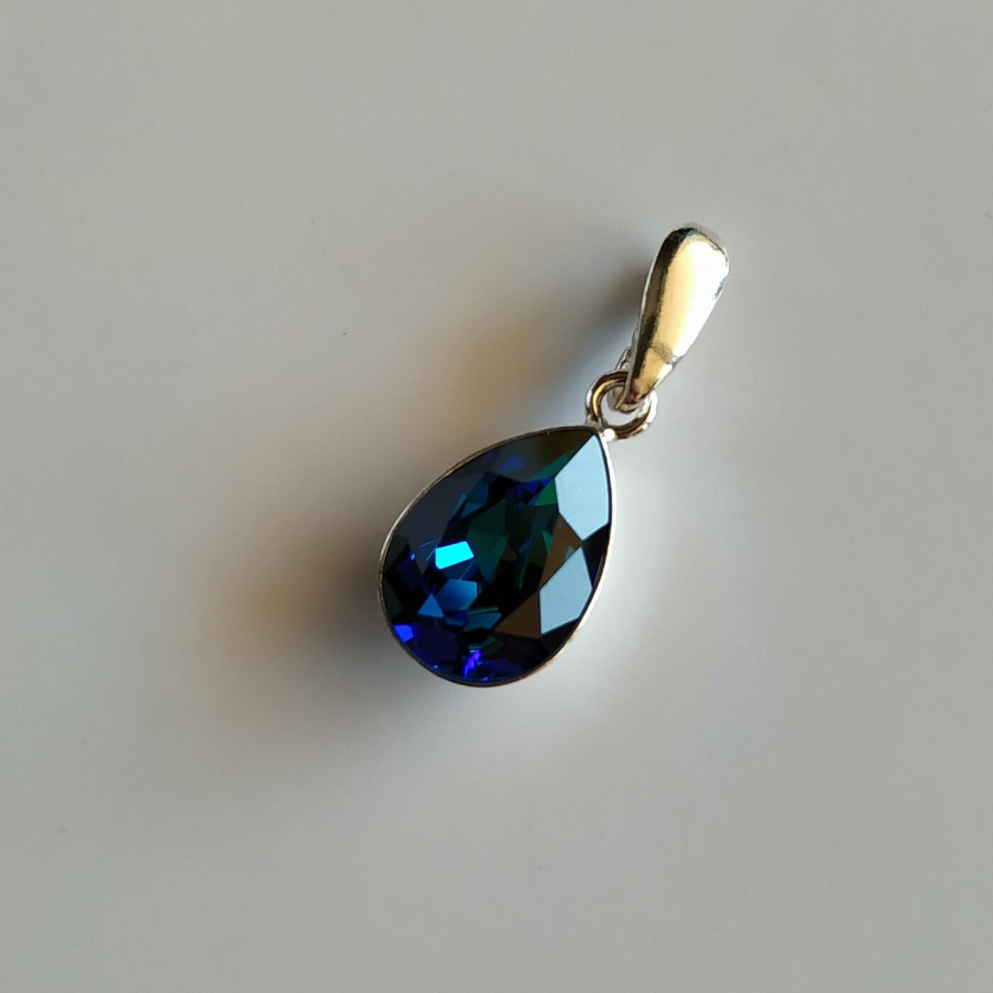 Colgante Pear Bermuda Blue - Imagen 2
