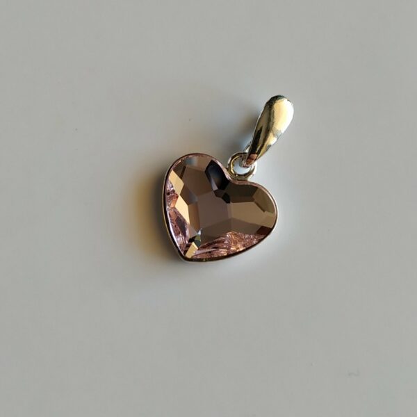 Colgante Corazon Plano Rosaline