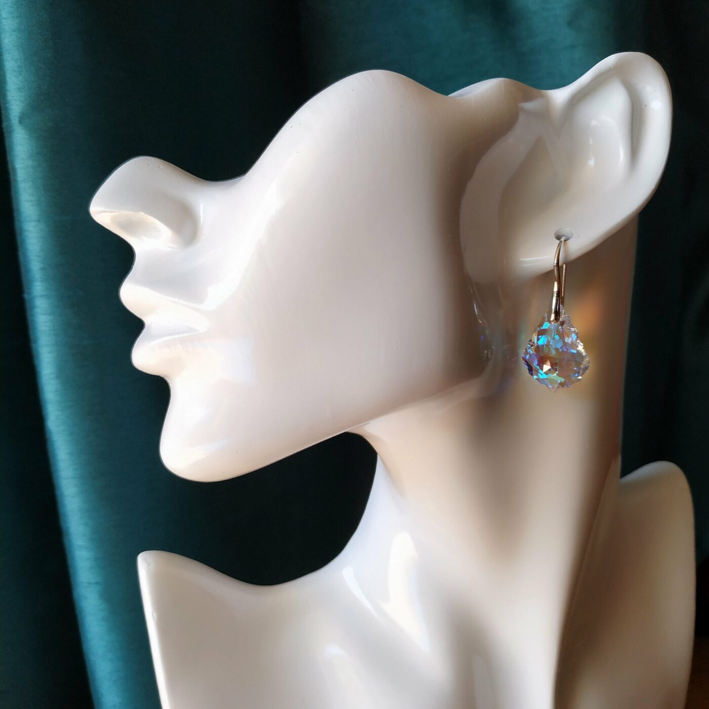 Conjunto Baroque Blue Aurora Boreal Gancho - Imagen 3