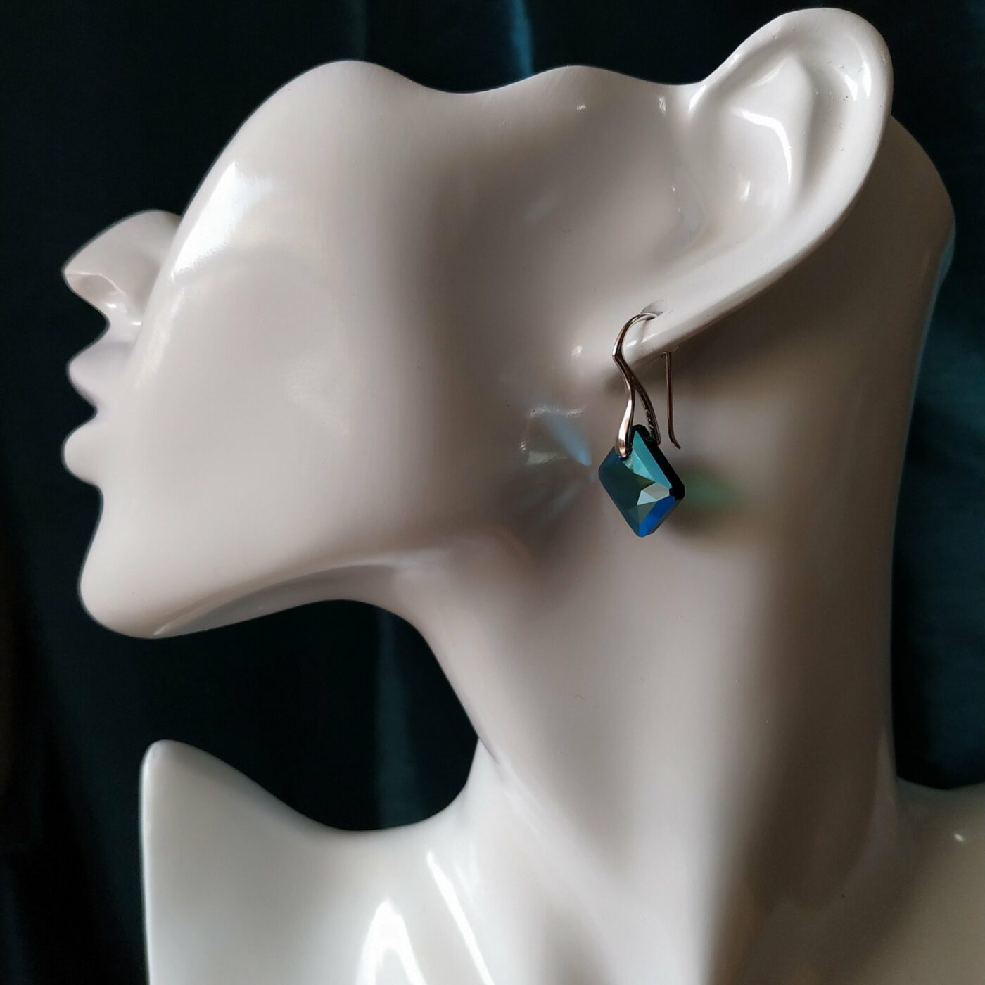 Conjunto Princess Cut Emerald Shimer Gancho - Imagen 3