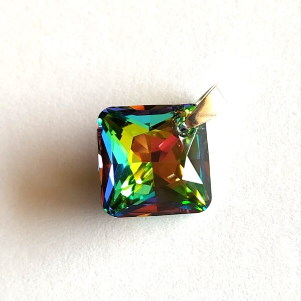 Colgante Princess Cut Vitrail Medium