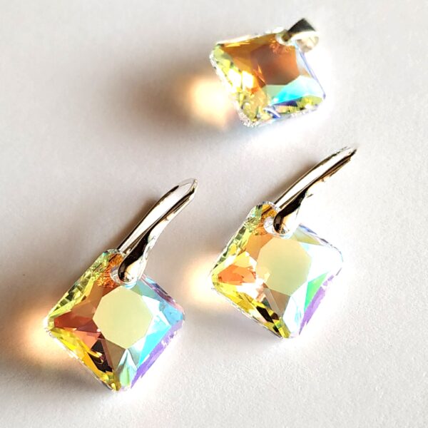 💫✨Conjunto "Corte Princesa Azul Aurora Boreal Gancho"✨💫