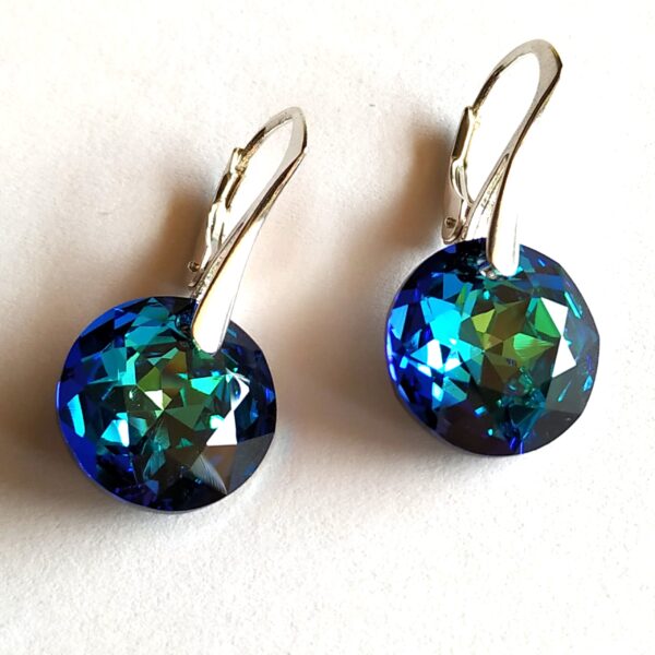 Pendientes Classic Cut Bermuda Blue