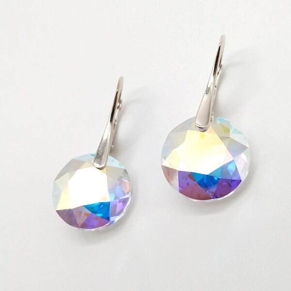 Pendientes Classic Cut Aurora Boreal