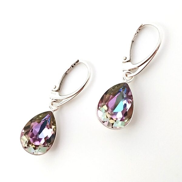 Pendientes Pear Vitrail Light