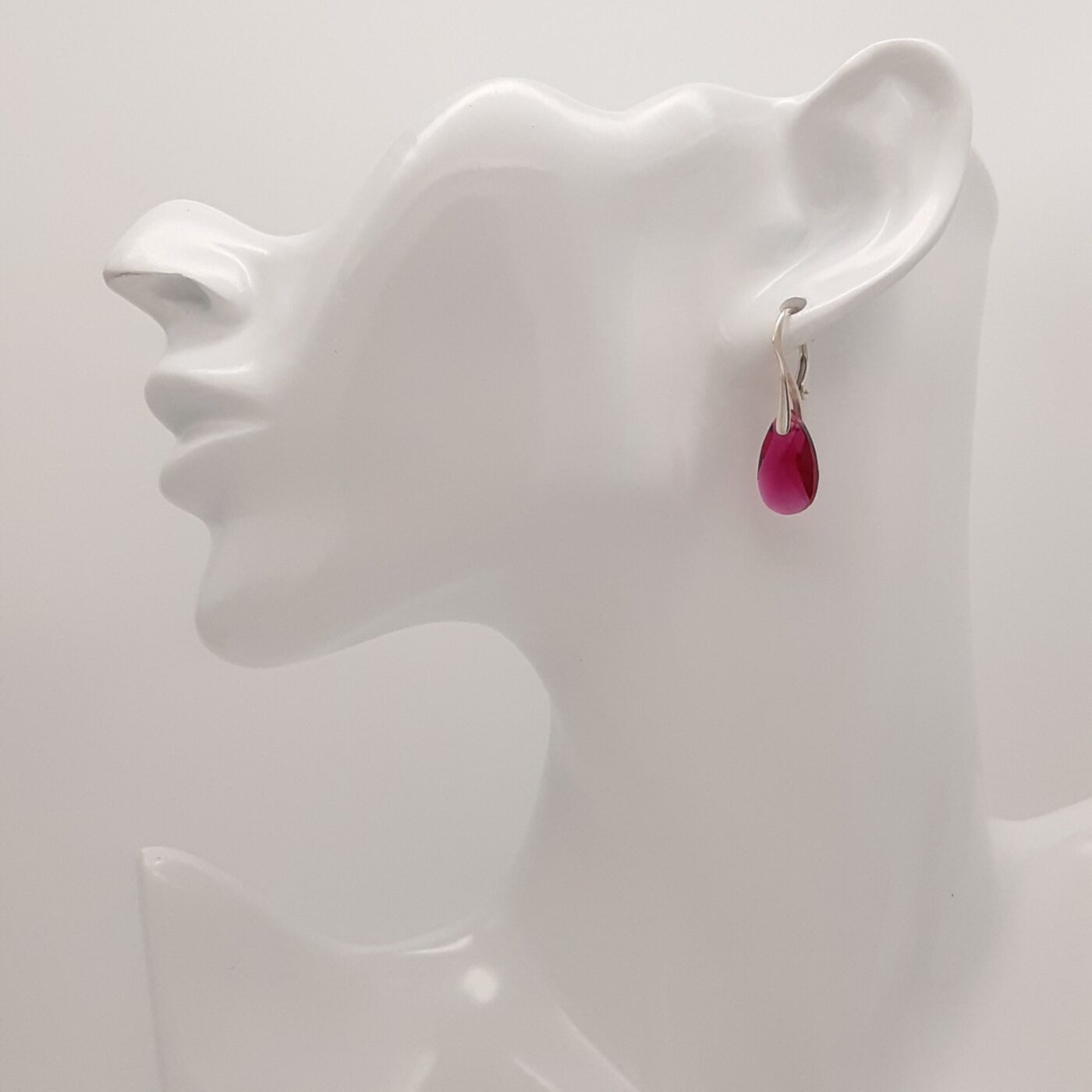 Pendientes Lagrima Ruby 16 - Imagen 2