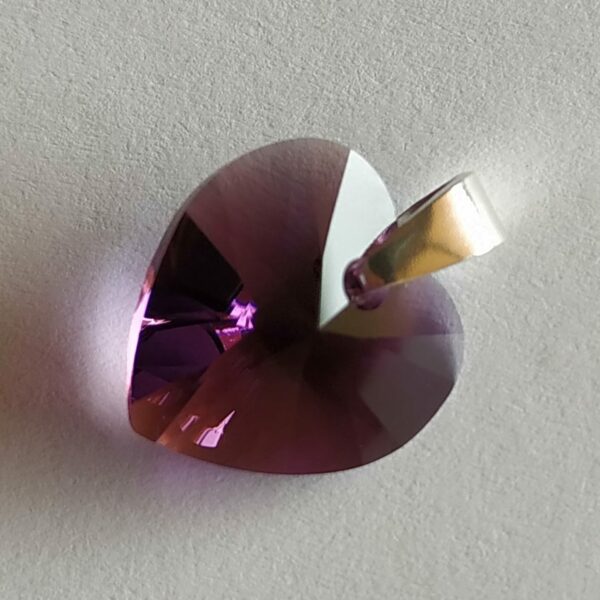 Colgante Corazon Amethyst 14