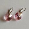 Pendientes Corazon Light Rose 14 - Imagen 3