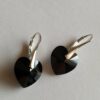 Pendientes Corazon Jet - Imagen 2