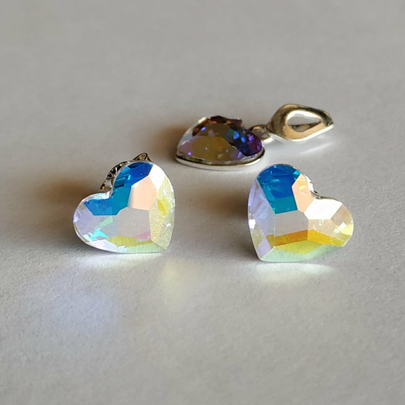 Conjunto Corazon Plano Aurora Boreale
