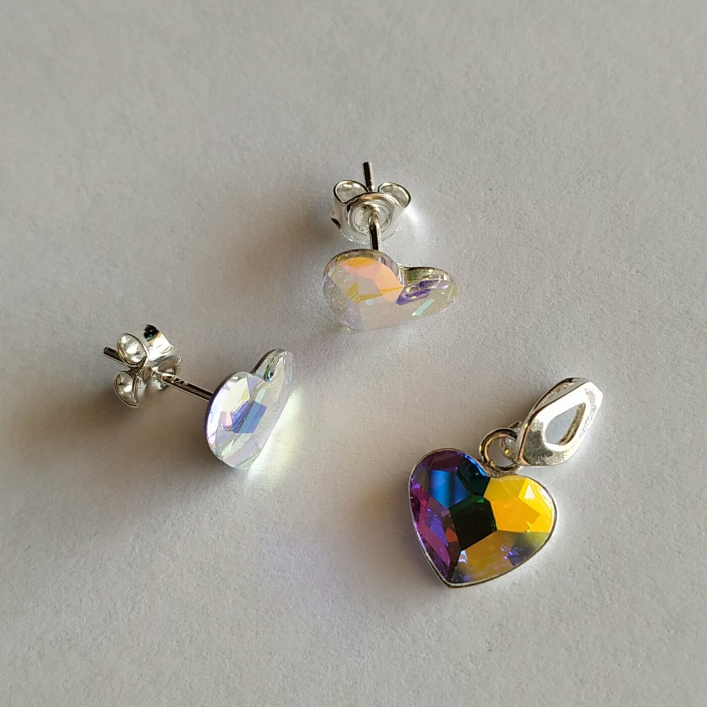 Conjunto Corazon Plano Aurora Boreale - Imagen 2