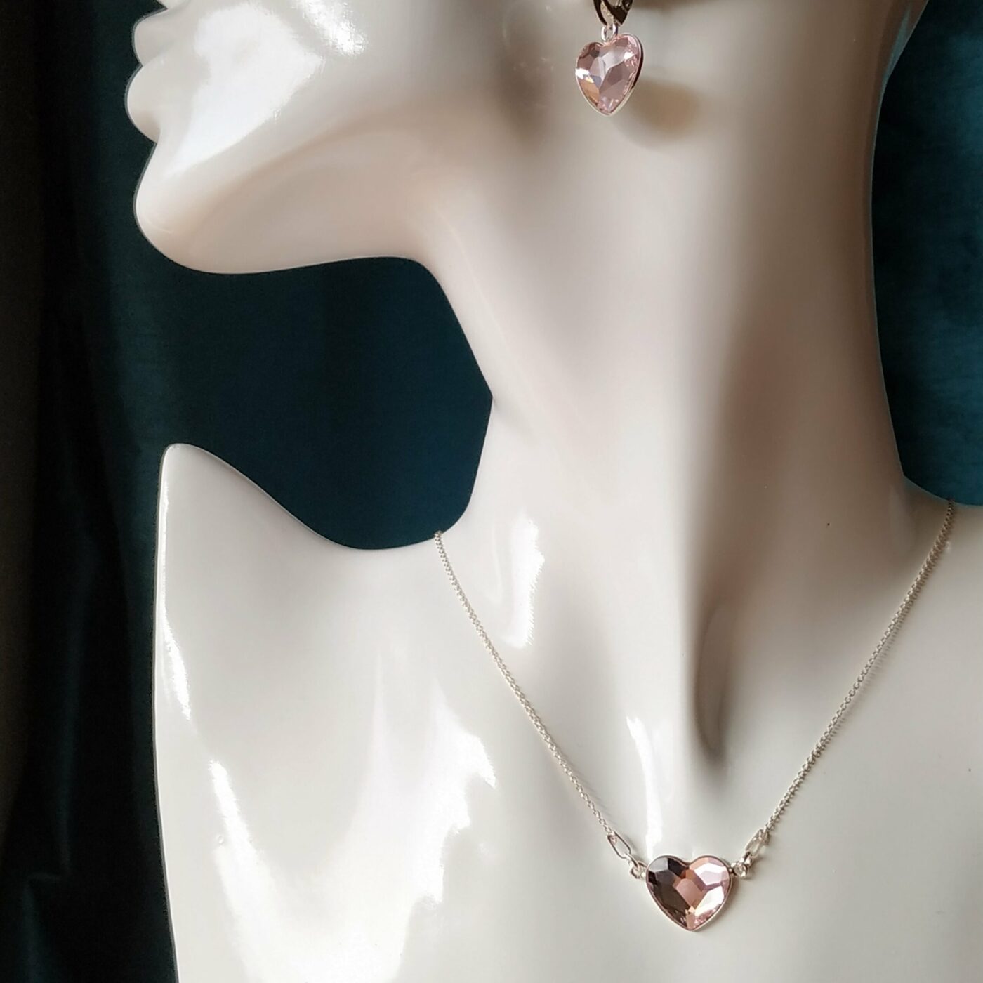 Collar Corazon Plano Rosaline - Imagen 2