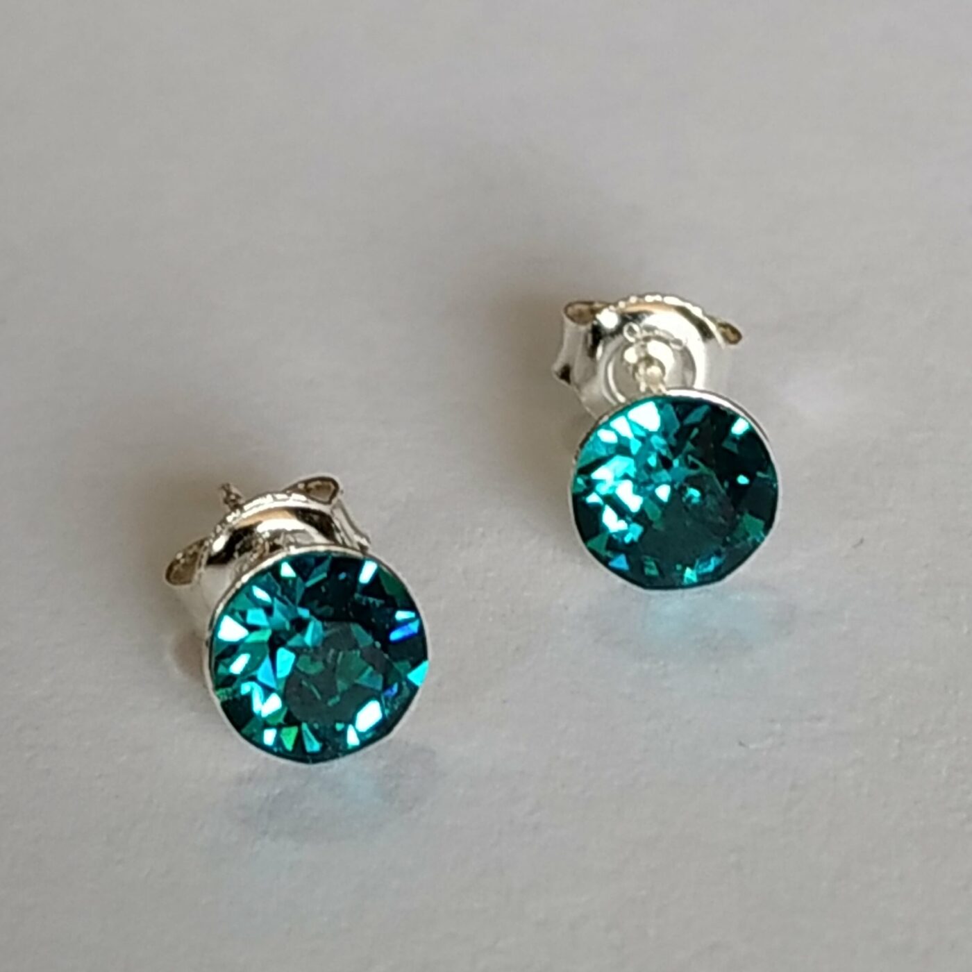 Pendientes Xirius Chaton SS29 Light Turquoise - Imagen 2