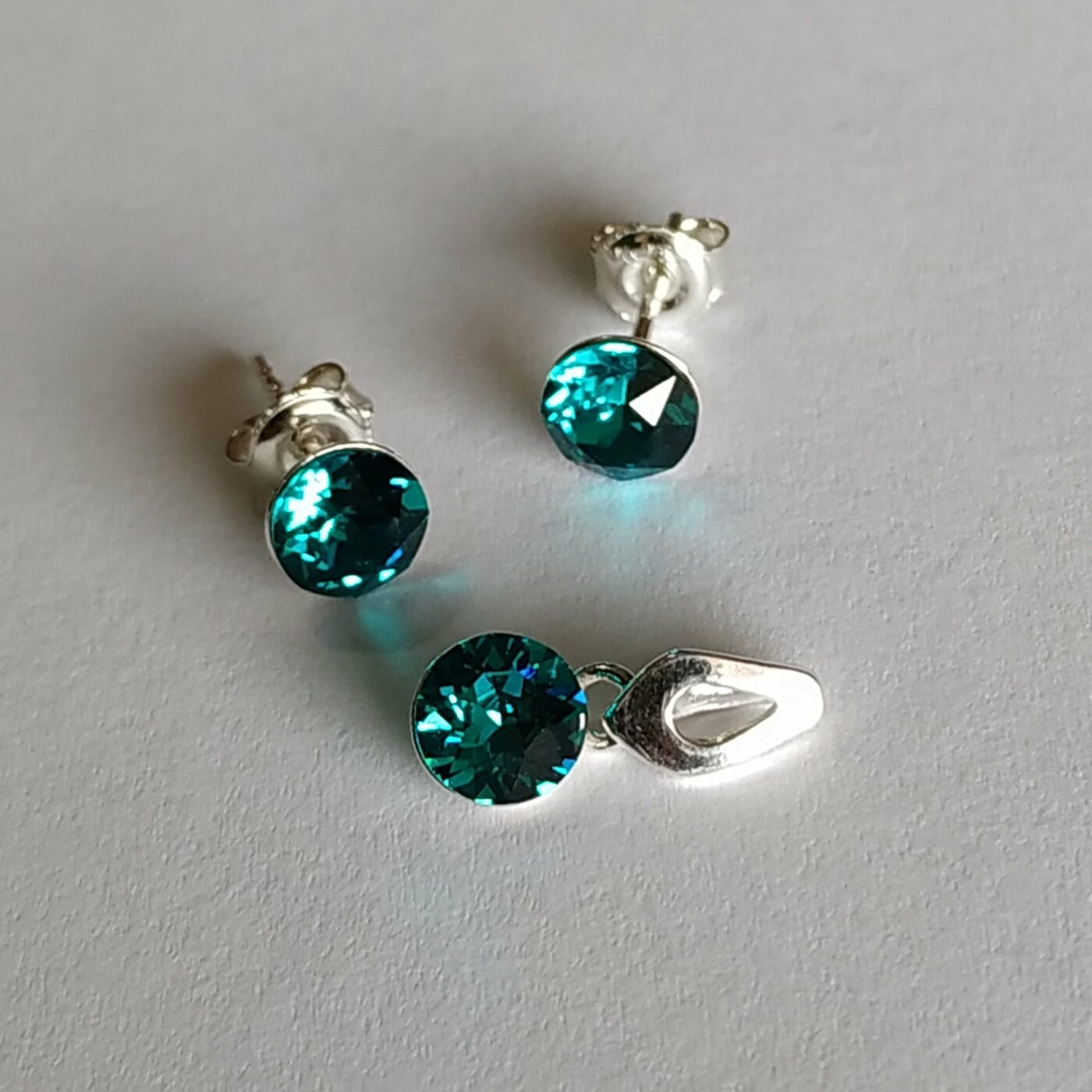 Conjunto Xirius Chaton SS29 Blue Zircon - Imagen 2
