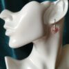 Pendientes Corazon Light Rose 14 - Imagen 2