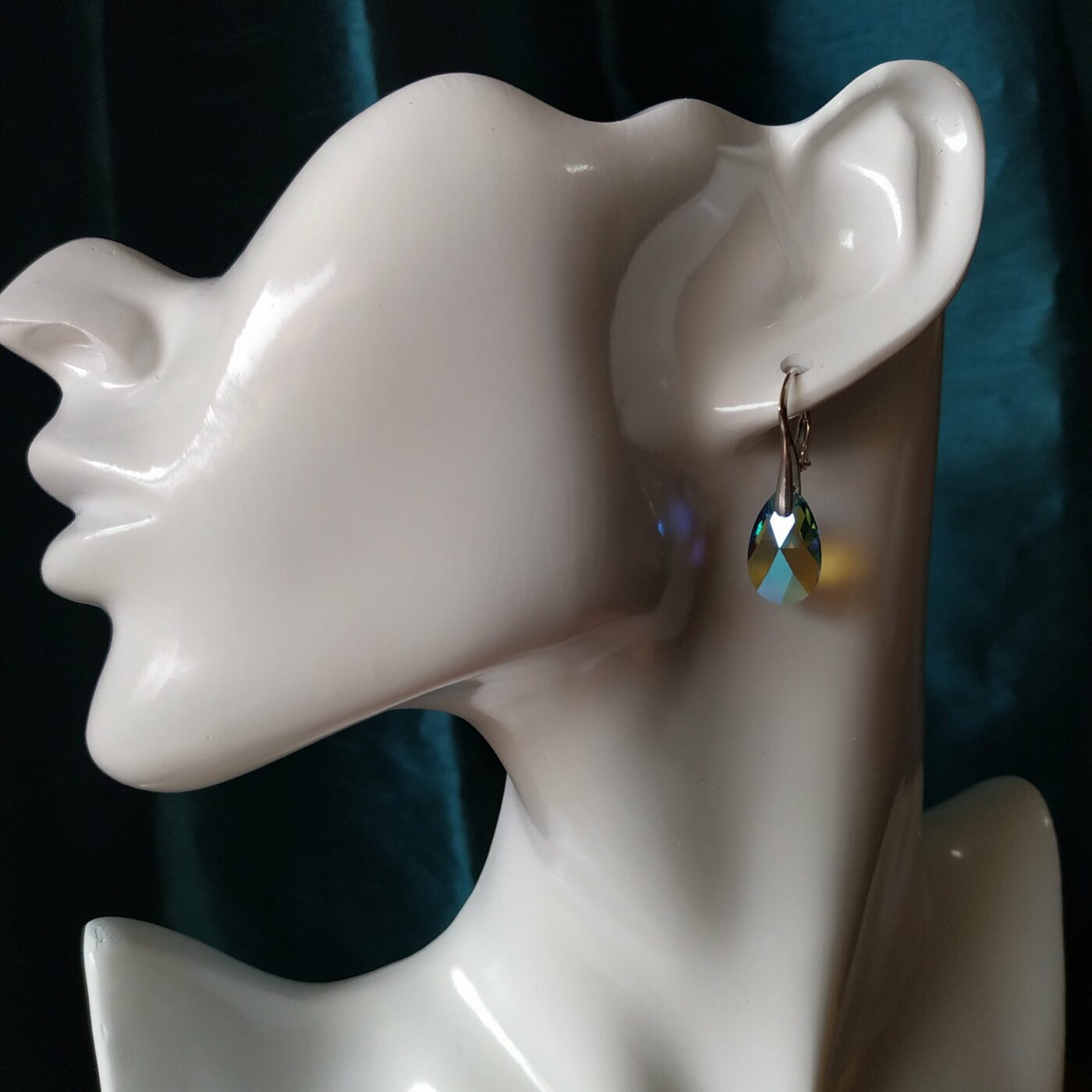 Conjunto Lagrima Aquamarine Blue Aurora Boreale 16 - Imagen 2