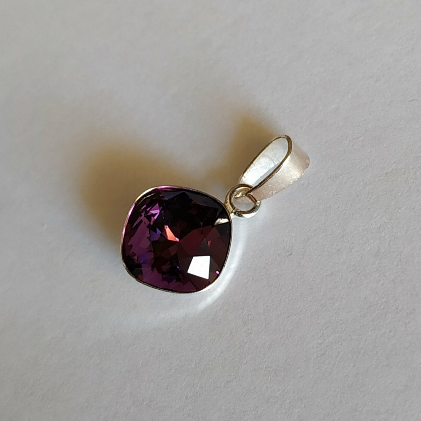 Colgante Cuadrado Amethyst - Imagen 2