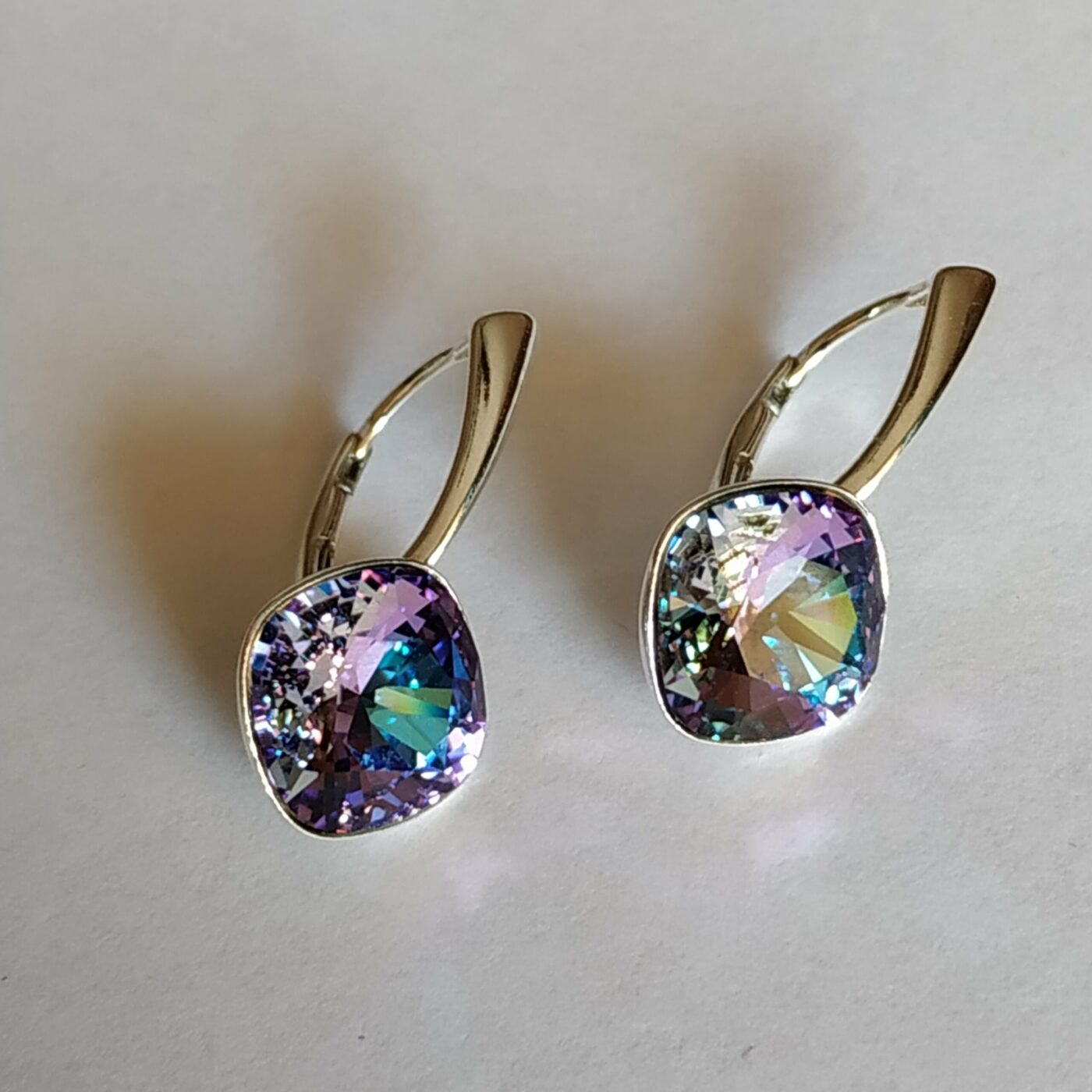 Pendientes Cuadrado Vitrail Light - Imagen 2