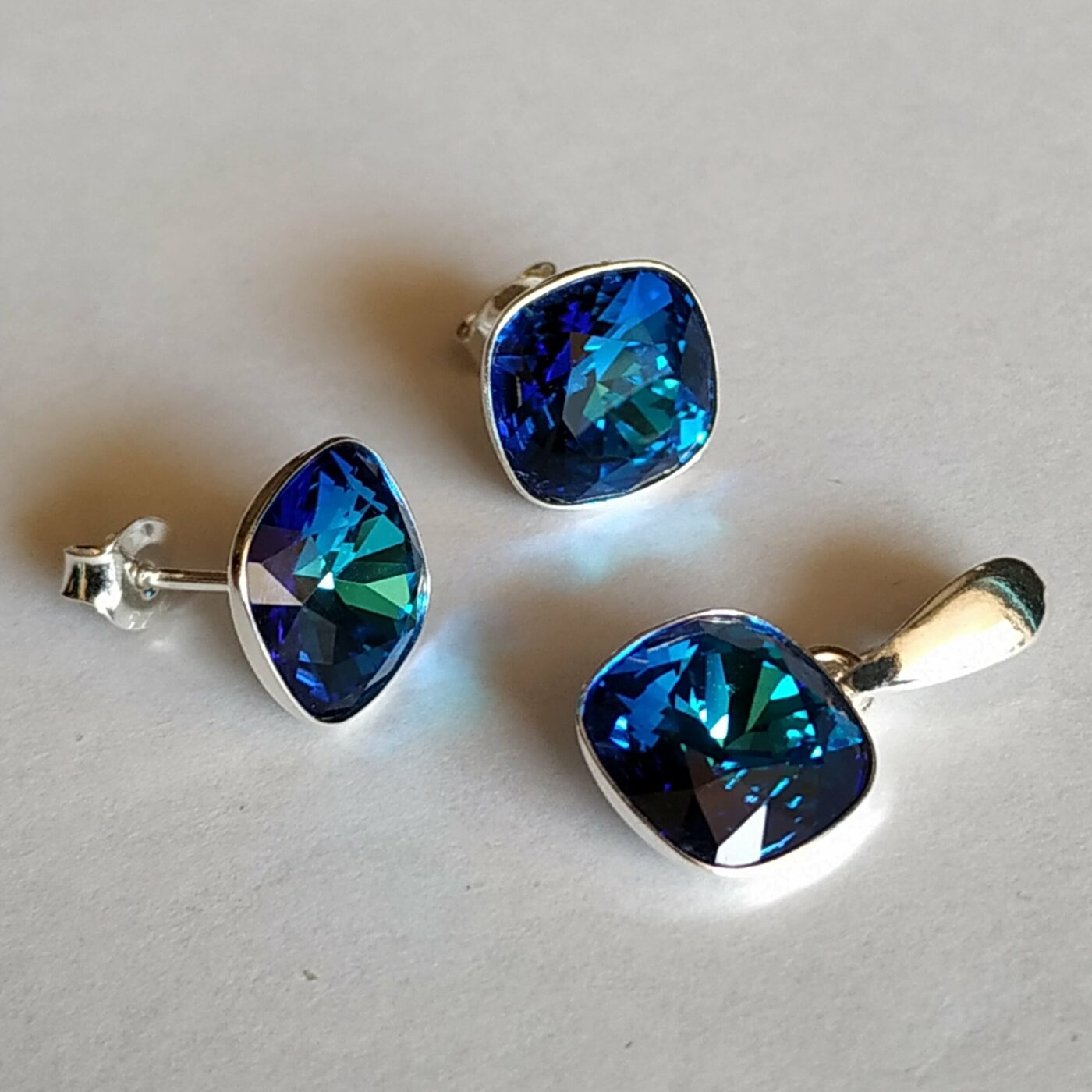 Conjunto Cuadrado Presion Bermuda Blue - Imagen 2