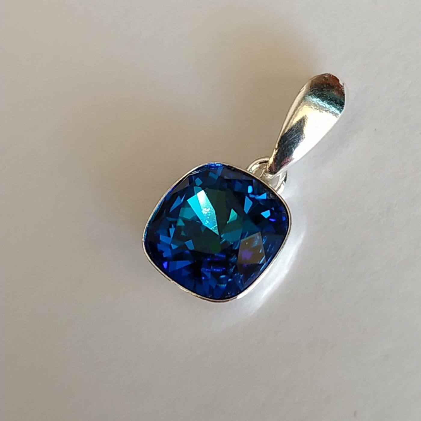 Colgante Cuadrado Presion Bermuda Blue - Imagen 2