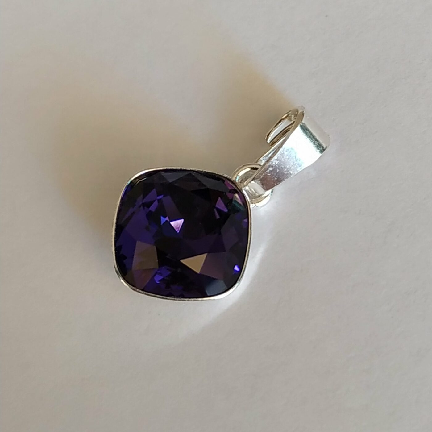 Colgante Cuadrado Purple Velvet - Imagen 2