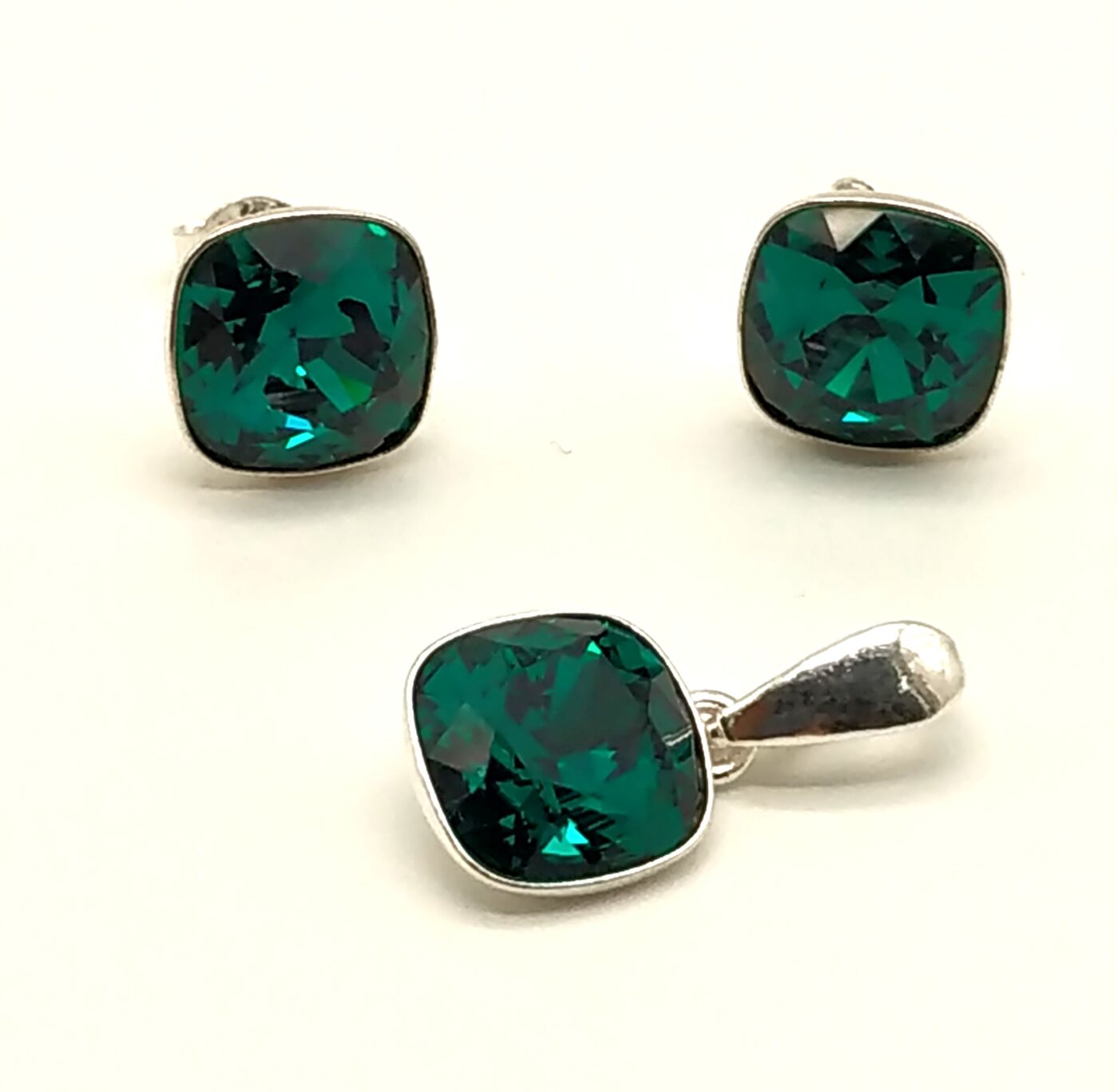 Conjunto Cuadrado Presion Emerald
