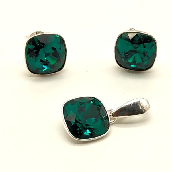 Conjunto Cuadrado Presion Emerald