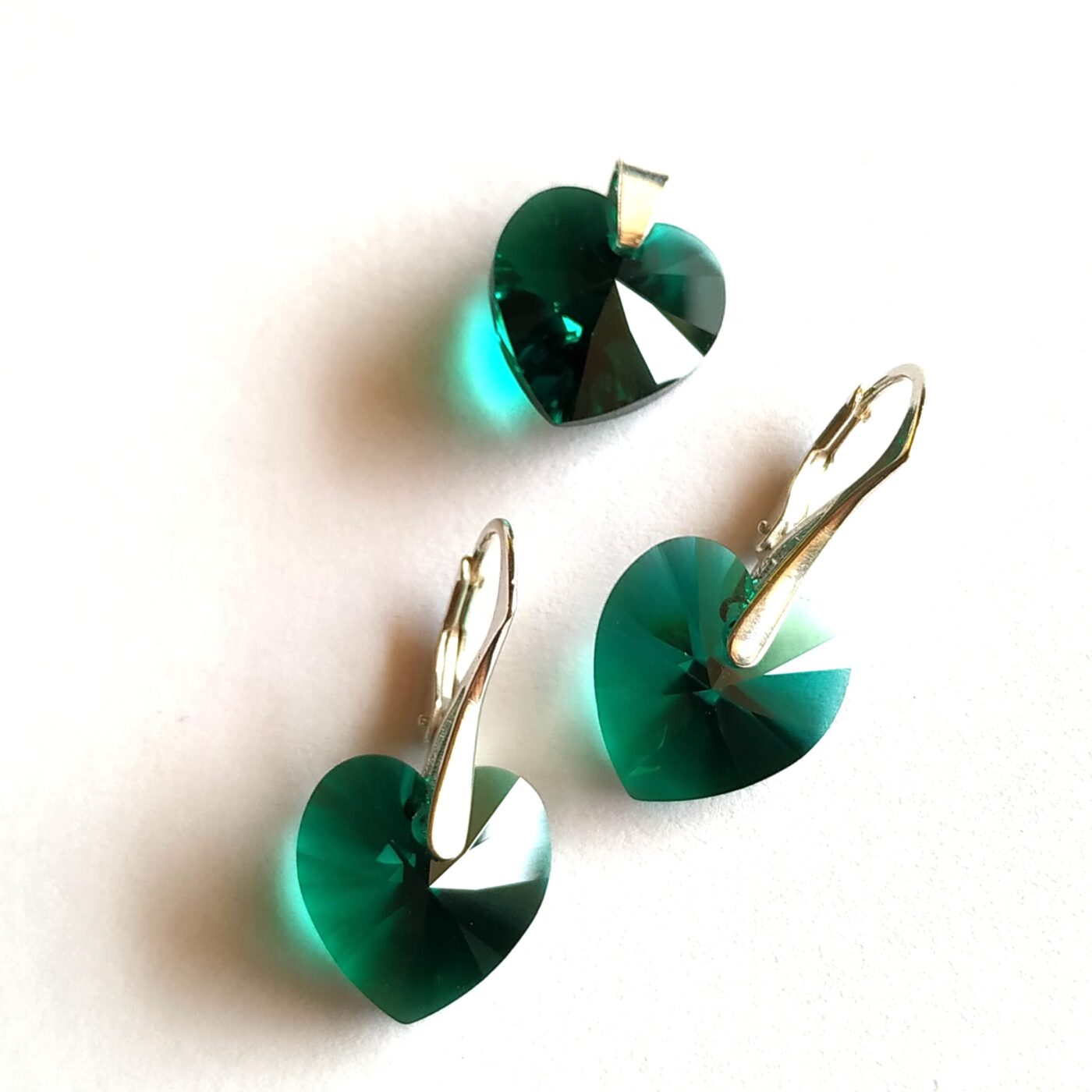 Conjunto Corazon Emerald