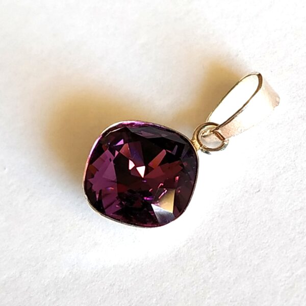 Colgante Cuadrado Amethyst