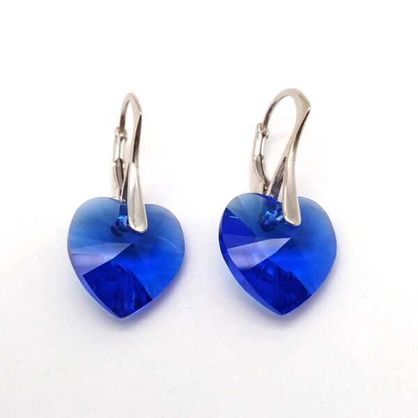Pendientes Corazon Majestic Blue