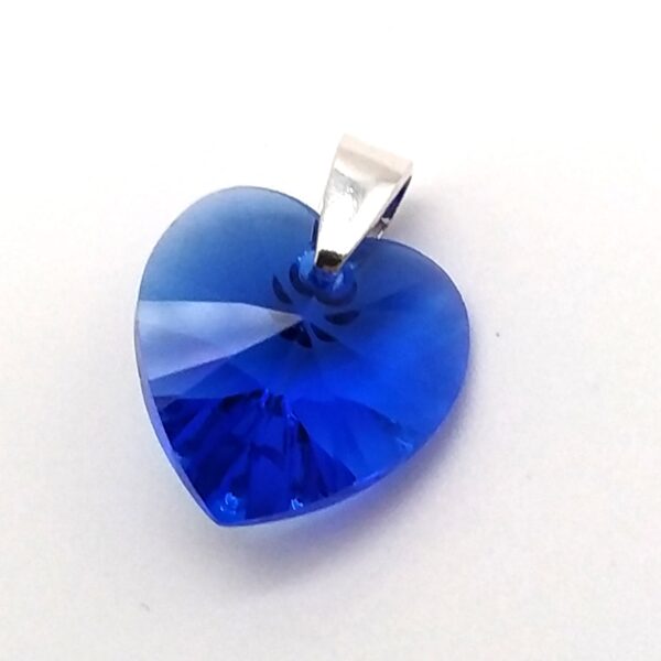 Colgante Corazon Majestic Blue