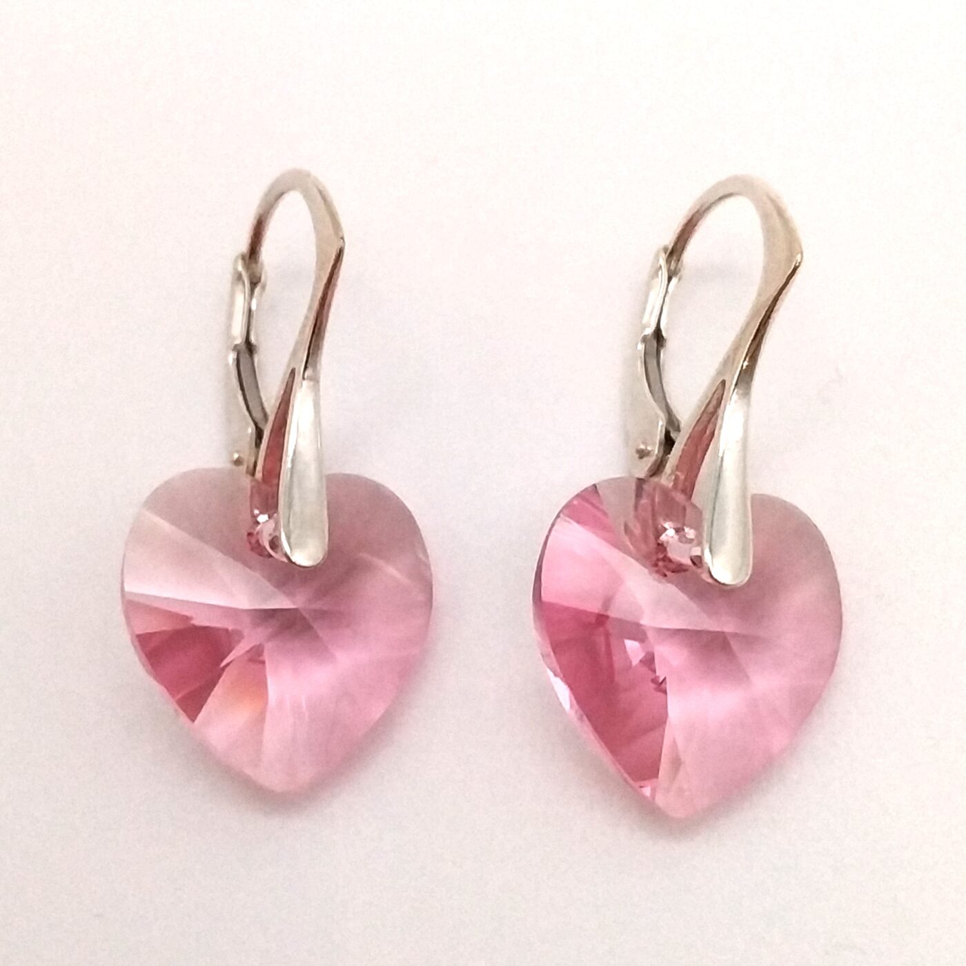 Pendientes Corazon Light Rose 14