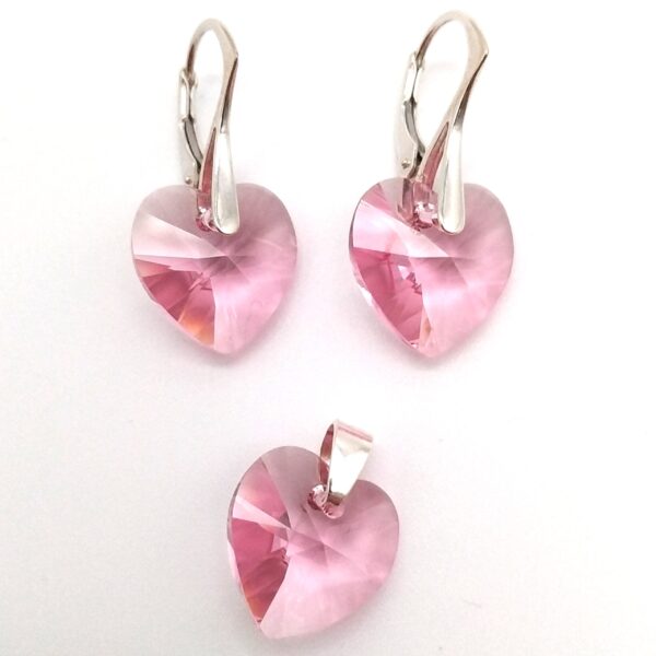 Conjunto Corazon Light Rose 14