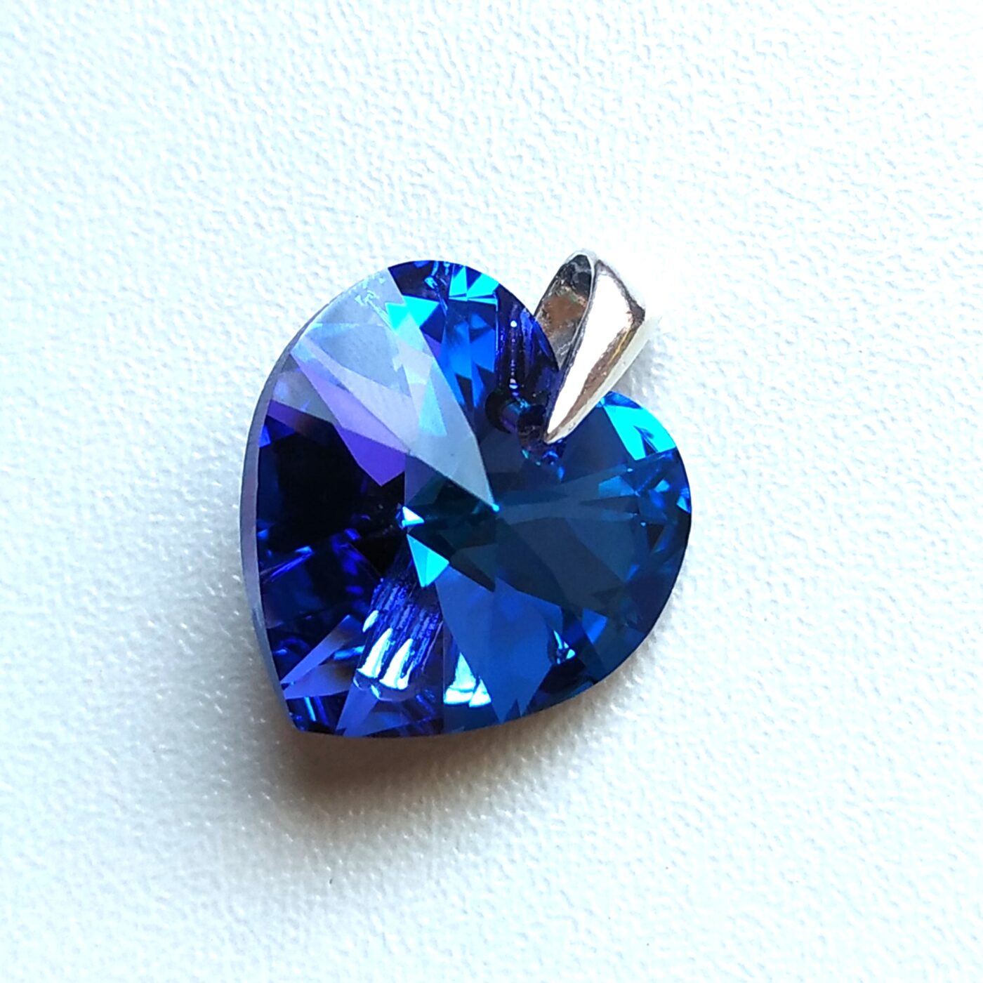 Colgante Corazón Azul-Heliotrope
