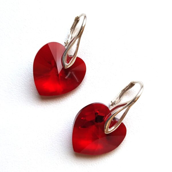 Pendientes Corazon 18 Siam