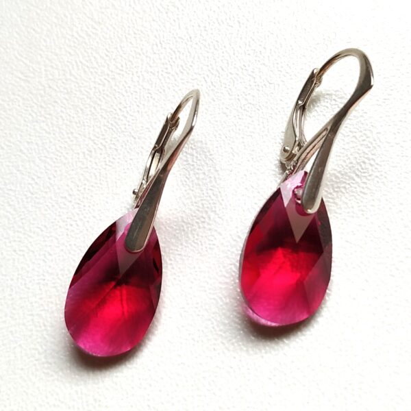 Pendientes Lagrima Ruby 16