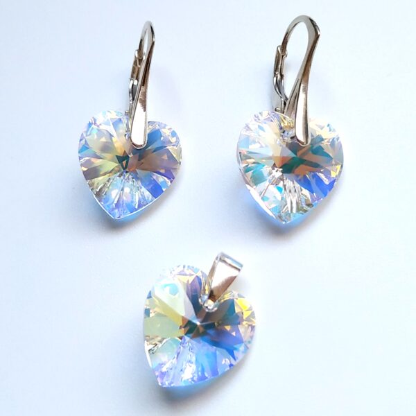 Conjunto Corazon Aurora Boreale 14