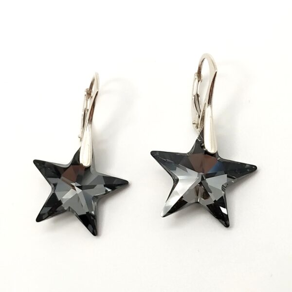 Pendientes Star Silver Night