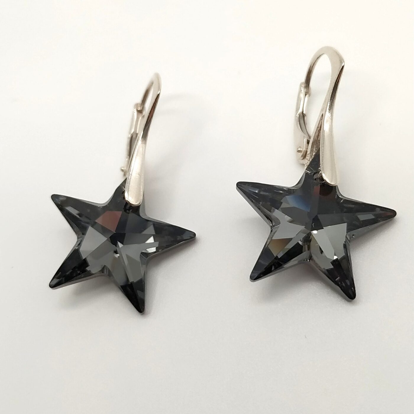 Pendientes Star Silver Night - Imagen 2