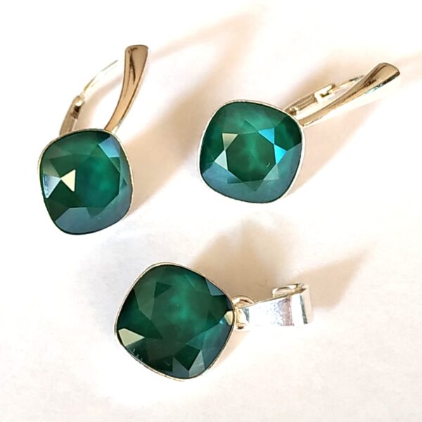 Conjunto Cuadrado Royal Green