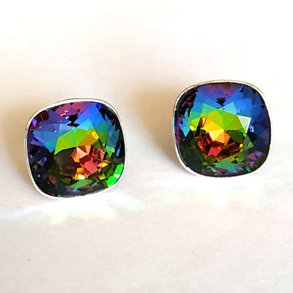 Pendientes Cuadrado Presion Vitrail Medium