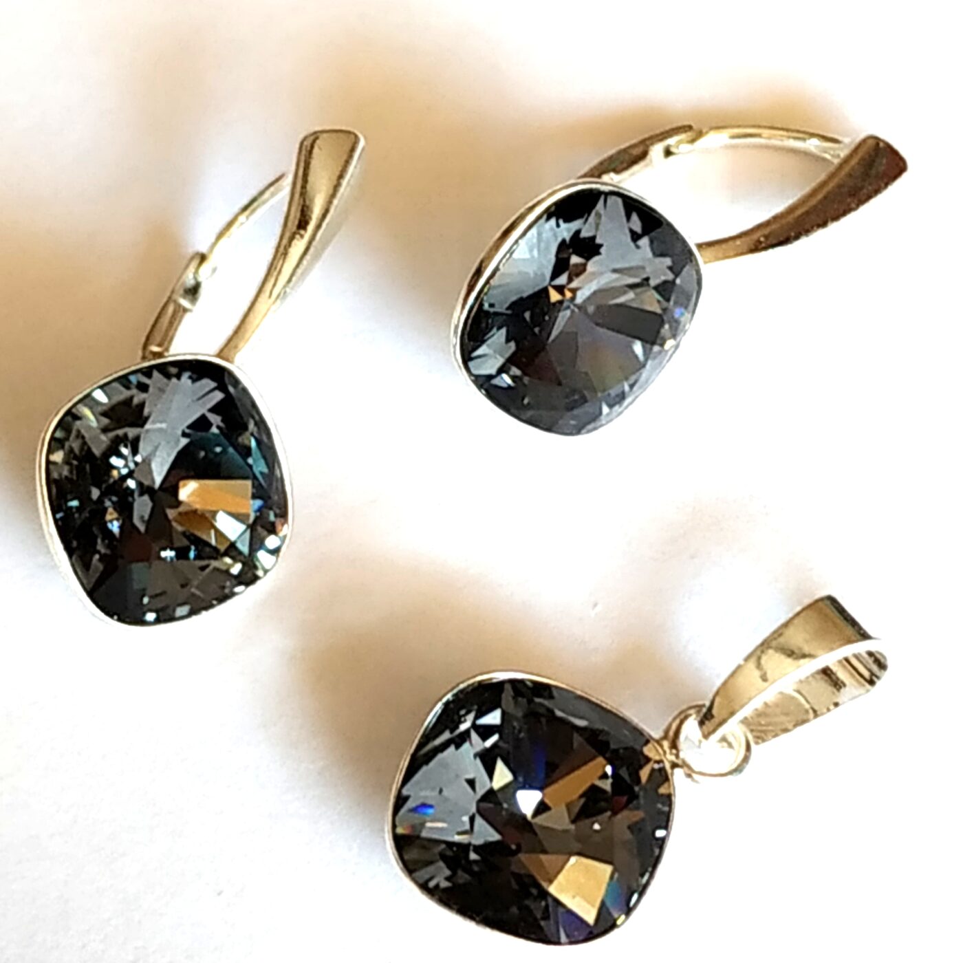 Conjunto Cuadrado Silver Night