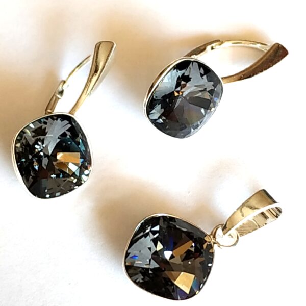 Conjunto Cuadrado Silver Night