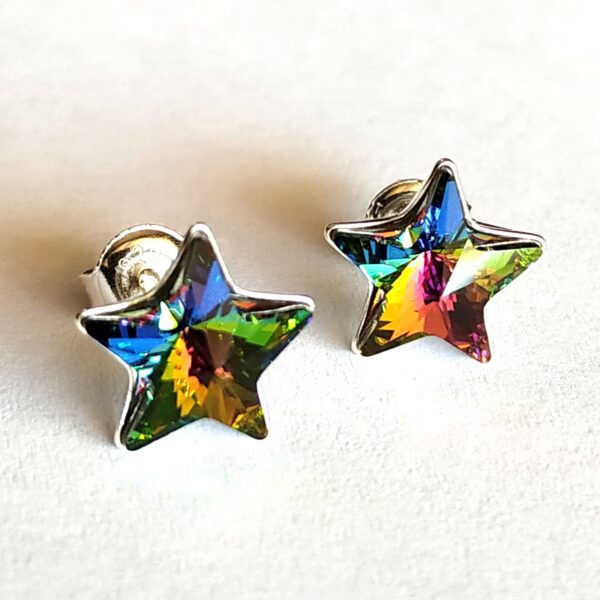 Pendientes Estrellas 10 Vitrail Medium