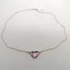 Collar Corazon Plano Rosaline - Imagen 3