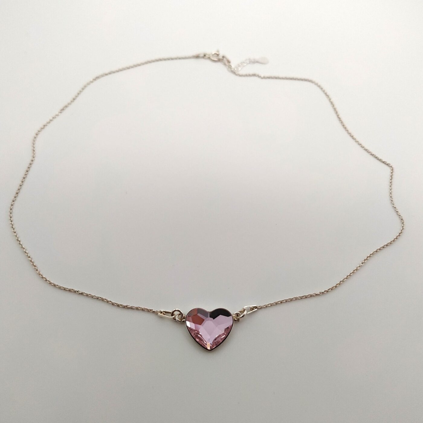 Collar Corazon Plano Rosaline - Imagen 3