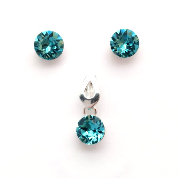 Conjunto Xirius Chaton SS29 Light Turquoise