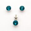 Conjunto Xirius Chaton SS29 Blue Zircon