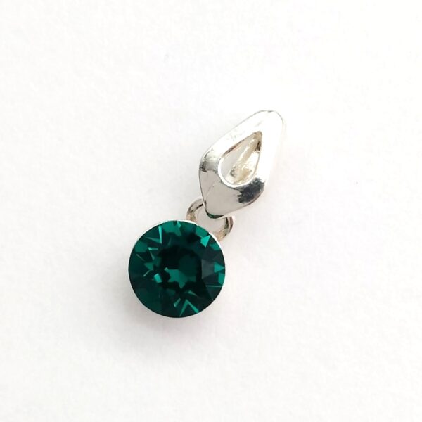 Colgante Xirius Chaton SS29 Emerald