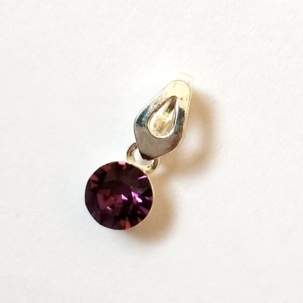 Colgante Xirius Chaton SS29 Amethyst